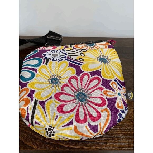 Lily Bloom Floral Purse Bag With Adjustable Strap Multi-Color Size 9x8" - Picture 6 of 6